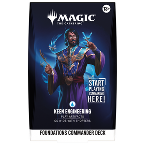 Magic The Gathering: Reality Fracture Keen Engineering Foundations Commander Deck (ENG)