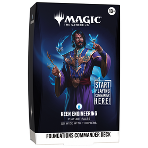 Magic The Gathering: Reality Fracture Keen Engineering Foundations Commander Deck (ENG)
