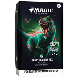 Magic The Gathering: Reality Fracture Tramplesaurus Rex Foundations Commander Deck (ENG)