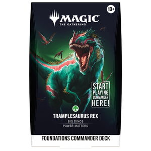 Magic The Gathering: Reality Fracture Tramplesaurus Rex Foundations Commander Deck (ENG)