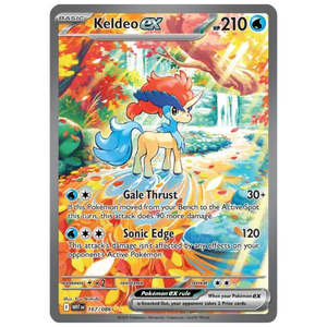 Keldeo EX WHT 167/086 SR
