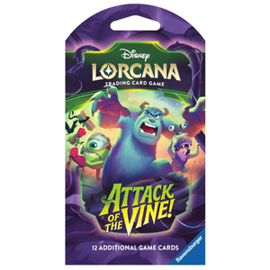 Disney Lorcana: Attack of the Vine Sleeved Booster Pack (12 Kort) (ENG)