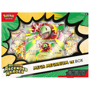 Pokémon Mega Evolution: Ascended Heroes Mega Meganium ex Collection Box (4 Pack) (ENG) (damaged)