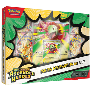 Pokémon Mega Evolution: Ascended Heroes Mega Meganium ex Collection Box (4 Pack) (ENG) (damaged)