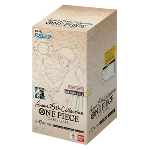 One Piece: (EB 02) Extra Booster Anime 25th Collection Booster Box (24 Pack) (JP)