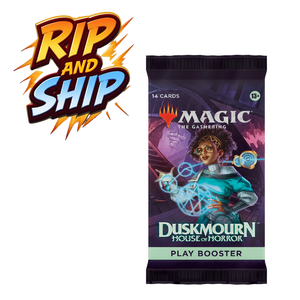 Magic The Gathering Duskmourn House of Horror Play Booster Pack (ENG)– RIP & SHIP (Opened Live)