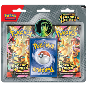 Pokémon Mega Evolution: Ascended Heroes Collection Blister (Erika) (2 Pack) (ENG)