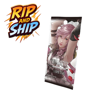 Final Fantasy Hidden Trials Booster Pack (ENG)– RIP & SHIP (Opened Live)