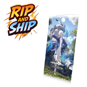 Final Fantasy Dawn of Heroes Booster Pack (ENG)– RIP & SHIP (Opened Live)