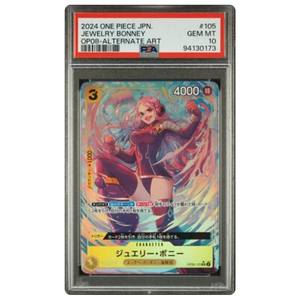PSA 10 Jewelry Bonney OP08-105 SR (JP)