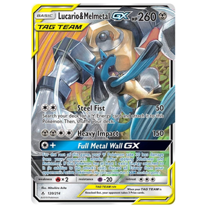 Lucario & Melmetal GX 120/214