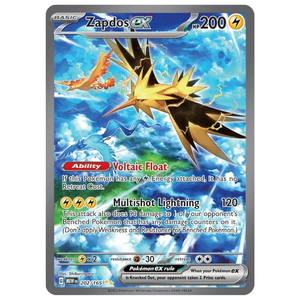 Zapdos EX MEW 202/165 SR