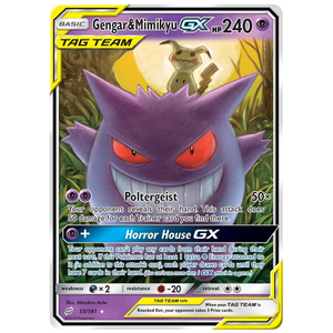 Gengar & Mimikyu GX 53/181