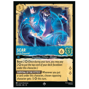 Scar - Eerily Prepared - 153/204 - SR