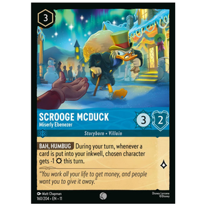 Scrooge McDuck - Miserly Ebenezer - 160/204 - C