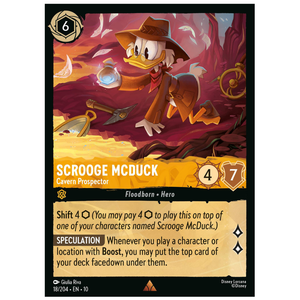 Scrooge Mcduck - Cavern Prospector - 18/204 - R