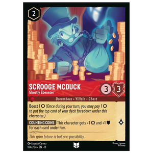 Scrooge Mcduck - Ghostly Ebenezer - 104/204 - UC