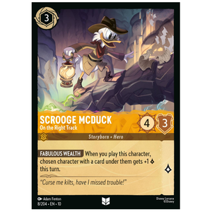 Scrooge Mcduck - On the Right Track - 8/204 - UC