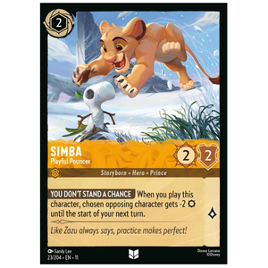Simba - Playful Pouncer - 23/204 - UC