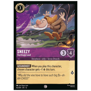Sneezy - Startlingly Loud - 42/204 - C