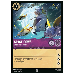 Space Cows - Unexpected Allies - 54/204 - C