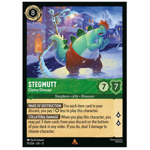 Stegmutt - Clumsy Dinosaur - 79/204 - R