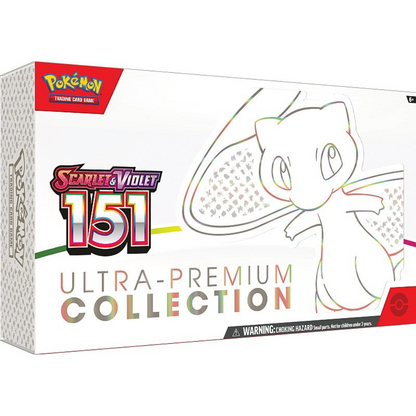 Pokémon Scarlet & Violet: 151 (Mew 2023) Ultra-Premium Collection (16 Pack)