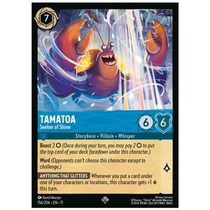 Tamatoa - Seeker of Shine - 156/204 - SR