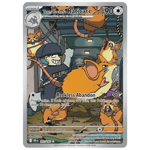 Team Rocket's Raticate DRI 202/182 IR