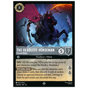 The Headless Horseman - Cursed Rider - 174/204 - SR