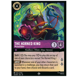 The Horned King - Wicked Ruler - 36/204 - SR