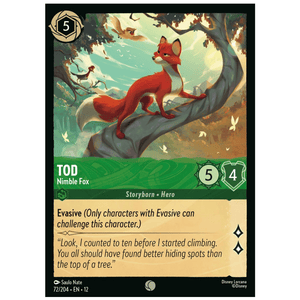 Tod - Nimble Fox - 72/204 - C