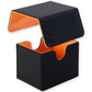 Vault X: EXO-TEC Sideloading Deck Box (Black/Electric Orange) (100+ Cards)