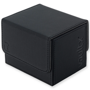 Vault X: EXO-TEC Sideloading Deck Box (Black) (100+ Cards)
