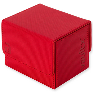 Vault X: EXO-TEC Sideloading Deck Box (Red) (100+ Cards)