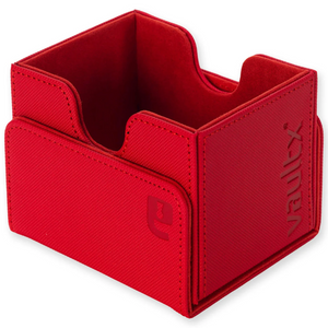 Vault X: EXO-TEC Sideloading Deck Box (Red) (100+ Cards)