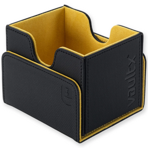 Vault X: EXO-TEC Sideloading Deck Box (Black/Electric Yellow) (100+ Cards)
