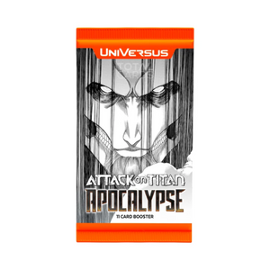 UniVersus: Attack on Titan Apocalypse Booster Pack (11 Kort) (ENG)