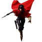 Final Fantasy VII Vincent Valentine Rebirth Play Arts Actionfigur - 28 cm