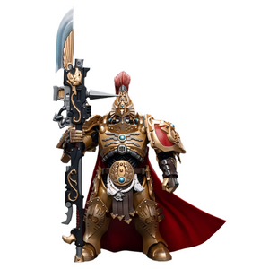 Warhammer Adeptus Custodes Shield Captain with Guardian Spear Action Figure - 12 cm