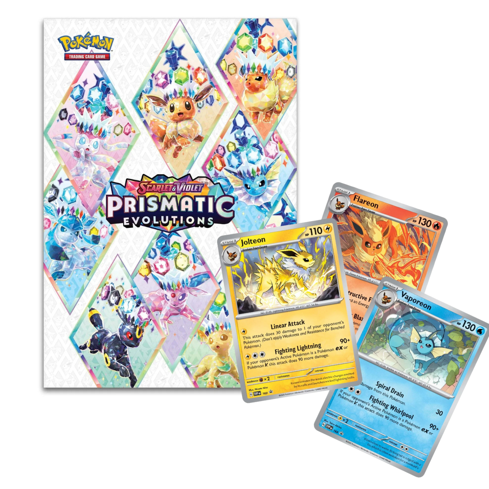 Pokemon Scarlet & Violet: Prismatic Evolutions Poster Collection (