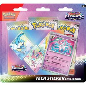 Pokémon Scarlet & Violet: Prismatic Evolutions Tech Sticker Collection (Sylveon)