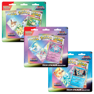 Pokemon Scarlet & Violet: Prismatic Evolutions Tech Sticker Collection (Pack 3)
