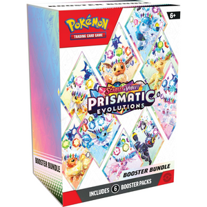 Pokemon Scarlet & Violet: Prismatic Evolutions Booster Bundle (6 Pack)