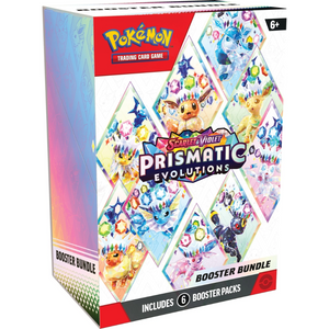 Pokémon Scarlet & Violet: Prismatic Evolutions Booster Bundle (6 Pack)