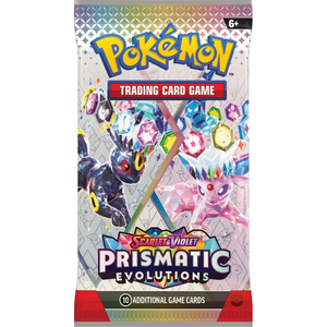 Pokémon Scarlet & Violet: Prismatic Evolutions Booster Pack (10 Kort) (ENG)