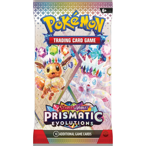 Pokémon Scarlet & Violet: Prismatic Evolutions Booster Pack (10 Kort) (ENG)