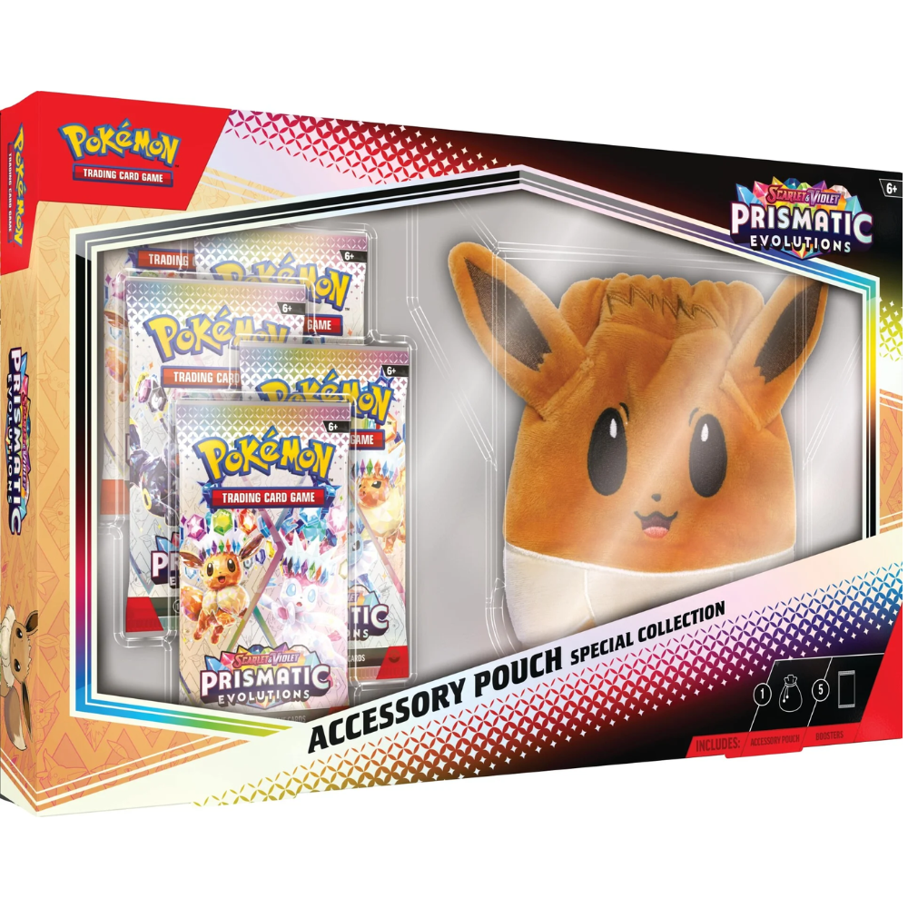 Pokemon Scarlet & Violet: Prismatic Evolutions Accessory Eevee Pou Pokemon Scarlet & Violet: Prismatic Evolutions Accessory Eevee Pou
