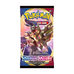 Pokémon Sword & Shield Booster Pack (10 Kort) (ENG)