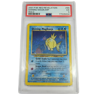shiny magikarp pokemon card PSA 5 Shining Magikarp N3 66/64